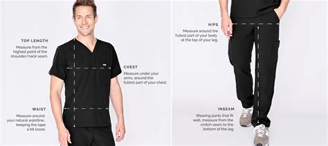 See our sizing chart to find the perfect fit for your scrubs! | Sizing ...