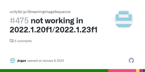 not working in 2022.1.20f1/2022.1.23f1 · Issue #475 · unity3d-jp ...