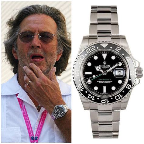 TRUEWATCHCLUB ® on Instagram: “Eric Clapton wearing the stainless steel GMT Master 2! 😎 🔸Follow ...