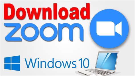 How to download zoom app on laptop windows 10 - YouTube