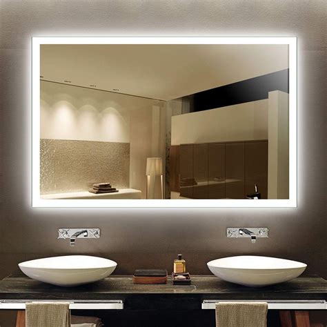 Top 20 of Large Lighted Bathroom Wall Mirrors