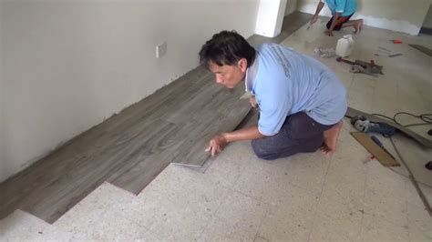 How To Install Vinyl Tiles for your floor - YouTube