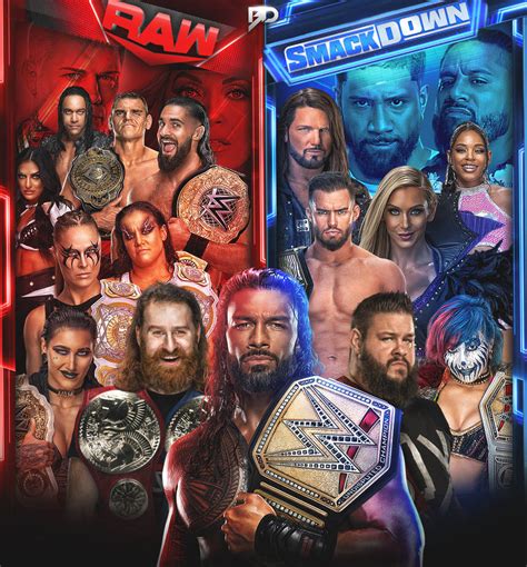 WWE SmackDown Vs RAW 2023 (After Draft) by BansaghyDesigns on DeviantArt