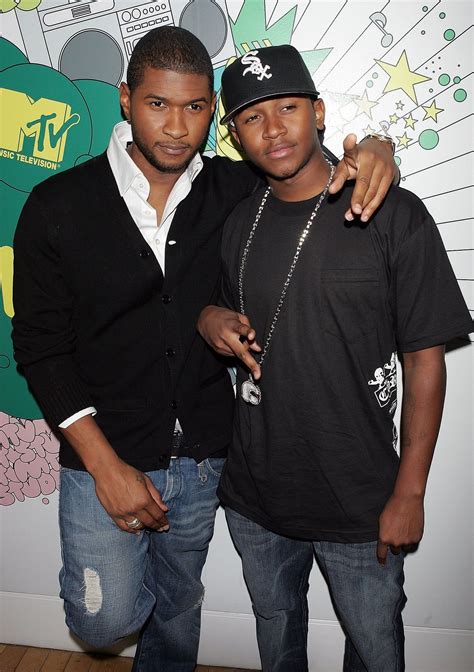 Usher Raymond and James Lackey | Usher raymond, Celebrity siblings ...