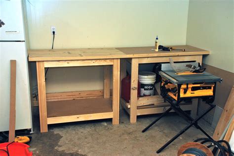 Both Work Benches in the Garage | They are very strong table… | Flickr