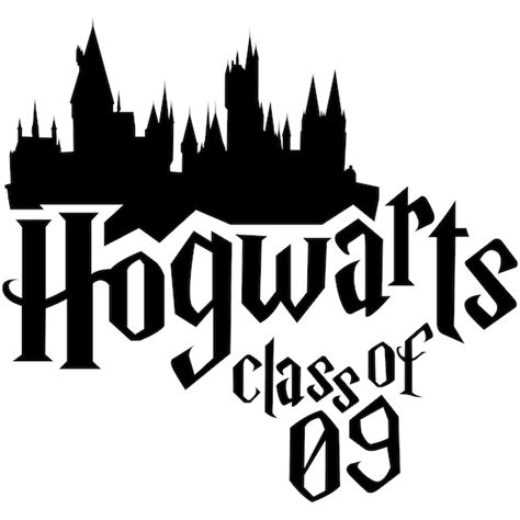 Hogwarts Class of 09 downloadable svg file | Etsy