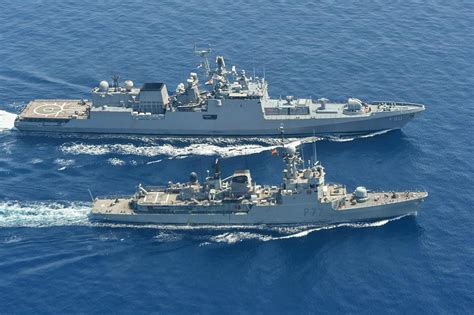 Indian Navy ships on sail to celebrate 75th Independence Day in six ...