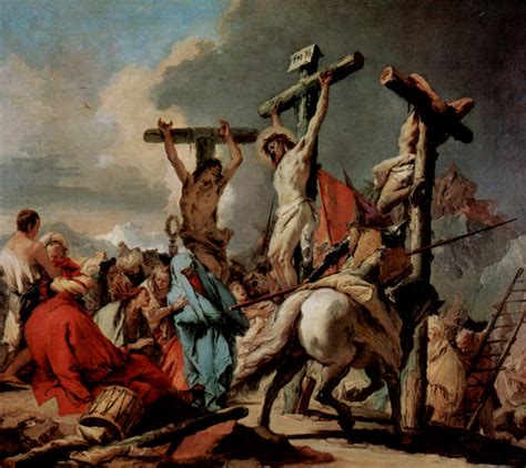 Crucifixion, c.1745 - c.1750 - Giovanni Battista Tiepolo - WikiArt.org