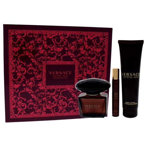 Versace - Versace Crystal Noir Perfume Gift Set for Women, 3 Pieces - Walmart.com - Walmart.com