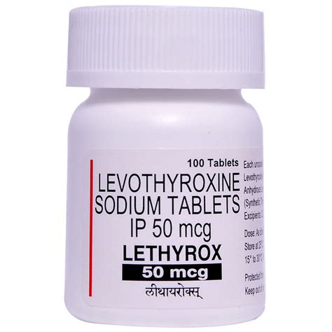 Lethyrox 50 mcg Tablet | Uses, Side Effects, Price | Apollo Pharmacy