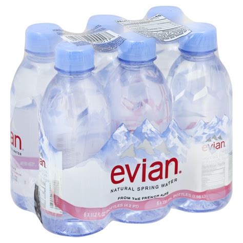 Evian water