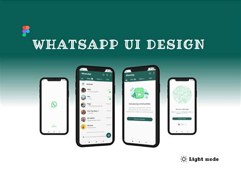 WhatsApp UI Design on Behance