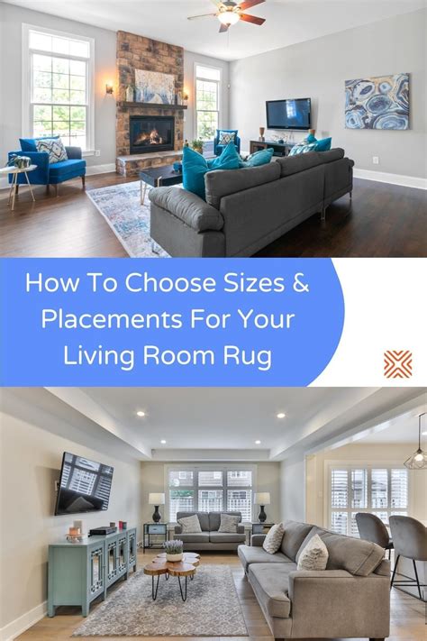 What is the Best Size and Placement for Your Living Room Rug? in 2020 | Rugs in living room ...