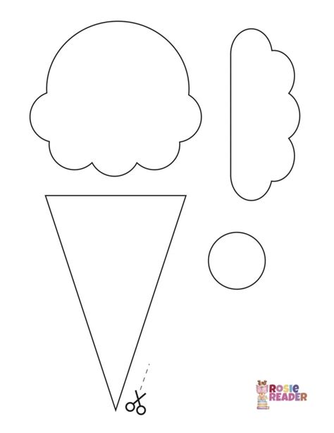 Ice Cream Cone Template Printable - Free Printable