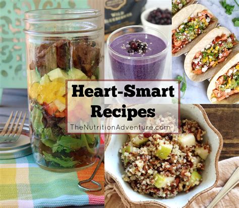 Heart-Smart Recipes » The Nutrition Adventure