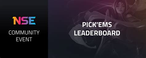 League of Legends Pick'ems | National Student Esports