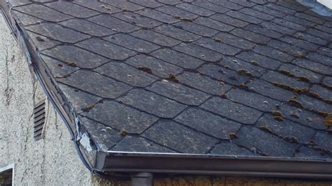 Early example of asbestos roof slates | Property Health Check