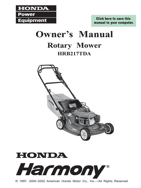 Honda Mower | PDF | Clutch | Mower