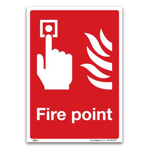 Fire point - 3 Signs