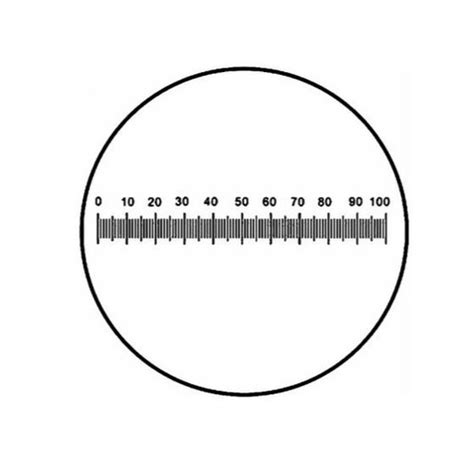 0.01mm Microscope Calibration Stage Micrometer Ruler | AceScientific