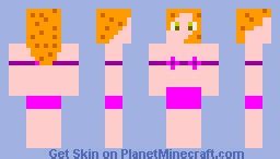 Beach Girl Minecraft Skin