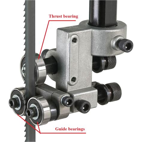 How To Install A Bandsaw Blade - And Set Up The Guides