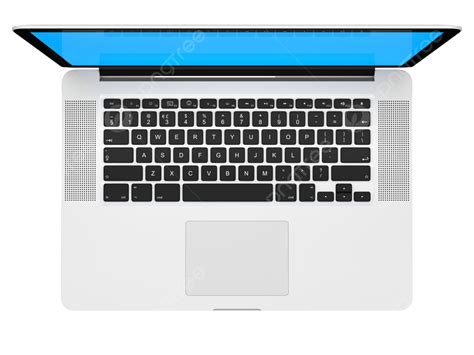 Laptop With White Screen Monitor, Top, Mobility, Digital PNG Transparent Image and Clipart for ...