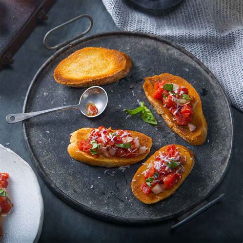 Tomato-Cheese Bruschetta | Ready Set Eat