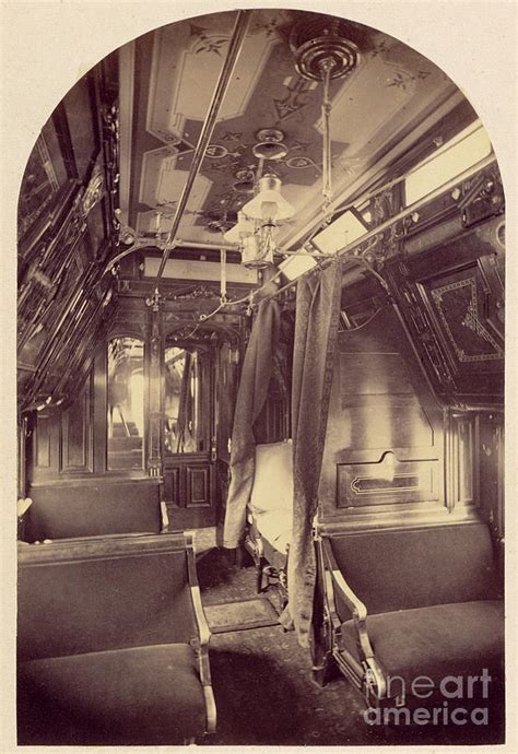 Pullman Palace Sleeping Car 1870 Photograph by Getty Research Institute ...