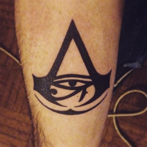 Assassins Creed Origins Logo Tattoo - Free Vector And Clipart Ideas