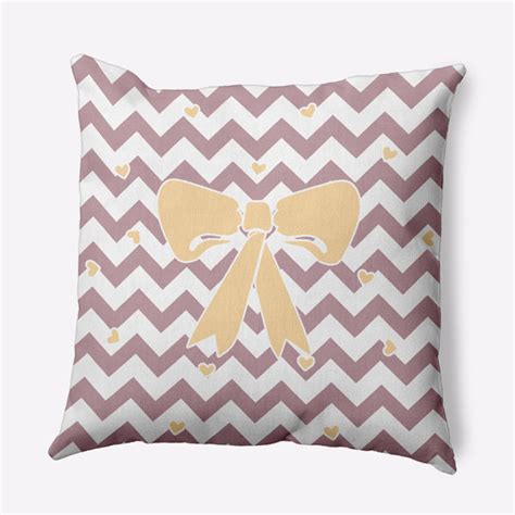 e by design Geometric Reversible Throw Pillow | Wayfair