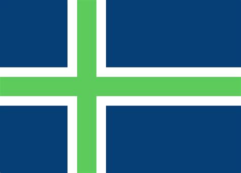 Iceland - Aurora Borealis (Flag Redesign) : r/vexillology