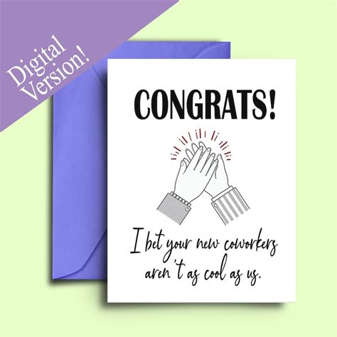 Funny Sarcastic Farewell Card for Coworkers Colleagues I - Etsy Singapore