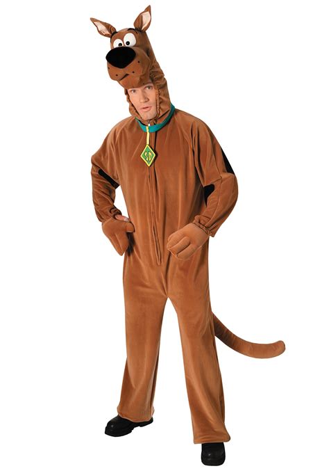 Deluxe Adult Scooby Doo Costume | Cartoon Character Costume