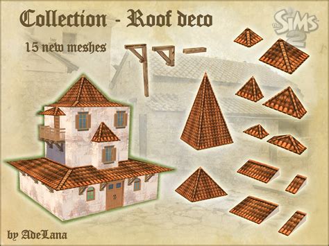 Mod The Sims - ROOF Decor Collection