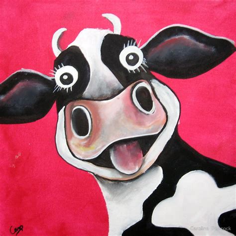 Cow painting, Cow artwork, Animal paintings