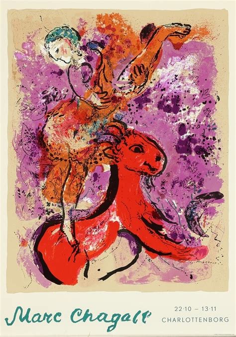 Marc Chagall | Exhibition poster (1960) | MutualArt