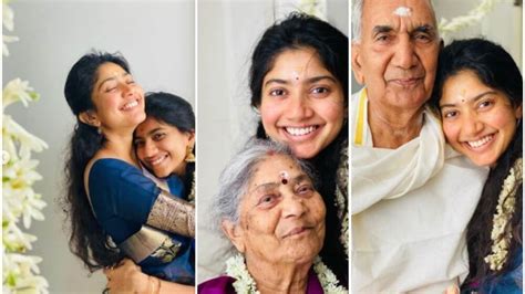 Sai Pallavi goes back to her 'roots’, shares pics with grandparents and ...