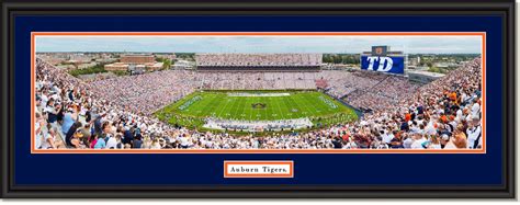 Auburn Tigers Football 2023 Season - Jordan-Hare Stadium - Framed Print