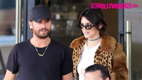 Kendall Jenner & Scott Disick Have Lunch At Il Pastaio & Go Shopping At ...