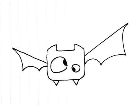 How to Draw a Cute Cartoon Bat: Easy Step-by-Step Tutorial - FeltMagnet