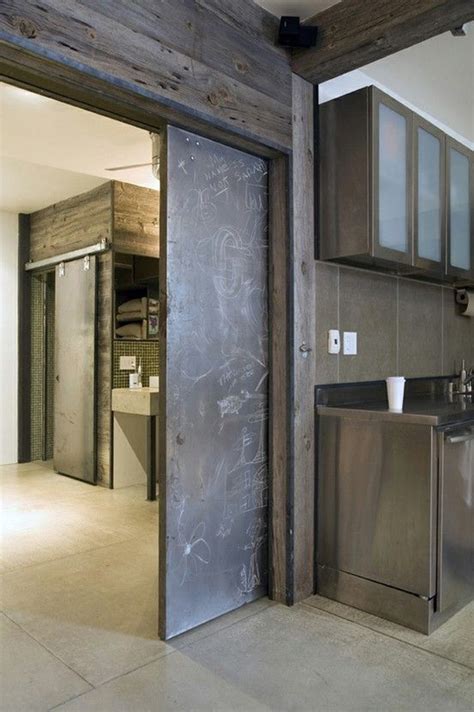 modern barn door. pocket door. | House design, Home, Design