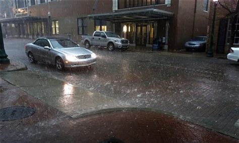 Hailstorm in Clinton damages property, injures 2 who were struck in the ...