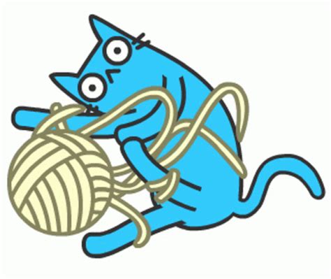 Cat Crazy Blue Cat GIF - Cat CrazyBlueCat Yarn - Discover & Share GIFs