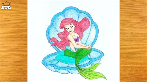 How To Draw A Disney Princess Ariel