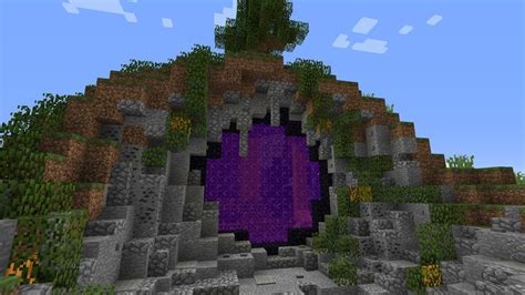 Who says nether portals have to be rectangles? : Minecraft | Minecraft, Minecraft medieval ...