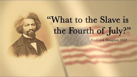 Frederick Douglass's "What to the Slave is the Fourth of July?" - YouTube