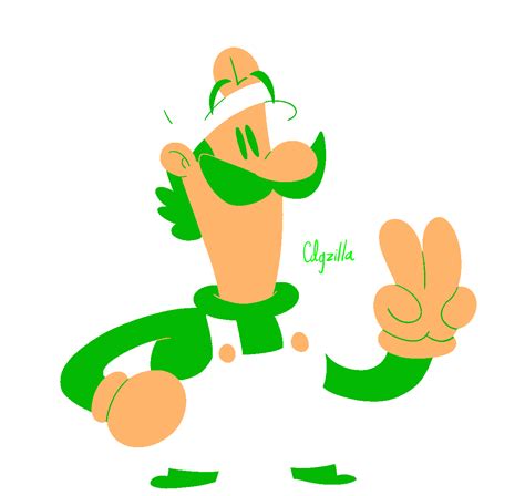 Luigi (SMB1) by cdgzilla9000 on DeviantArt