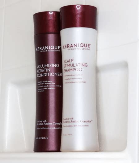 Keranique Shampoo and Conditioner | Peek & Ponder