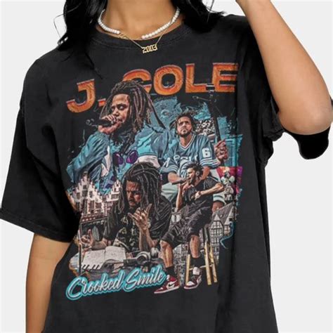 Vintage J Cole t-shirt | J cole shirt, J cole t shirt, Rapper shirts